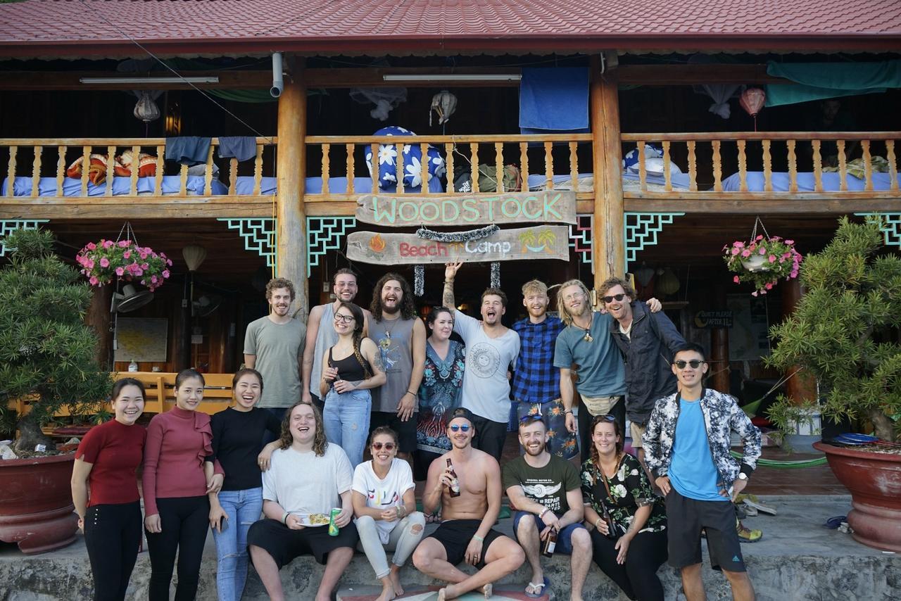 Woodstock Beach Camp Hien Hao Exterior photo